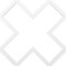 Ekena Millwork 29 78W x 29 78H x 58T Small Fowler Decorative Fretwork Ceiling Panels, PVC CELP30X3002FLR - alternate 6